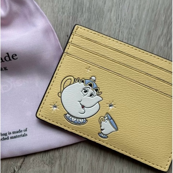 NWT Kate Spade ♠️ Disney beauty slim credit card - Picture 3 of 5